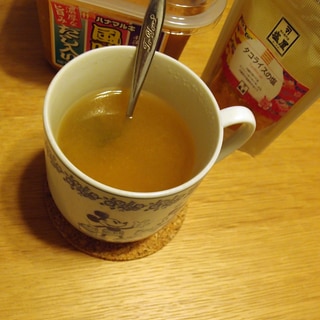 タコライスの塩で作るカップスープ・2種